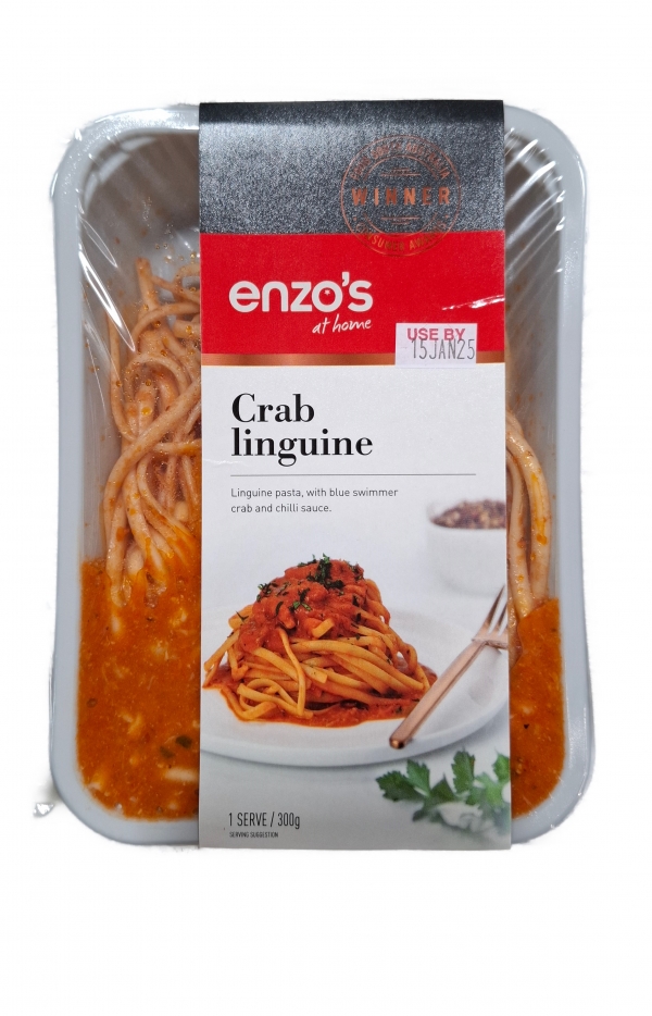 Enzo's At Home Linguine Crab 300g