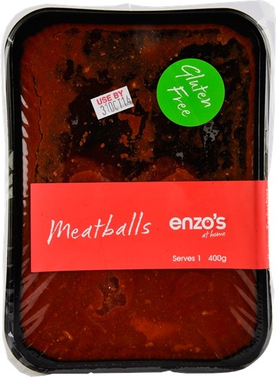 Enzo's At Home Meatballs In Ragu 350g