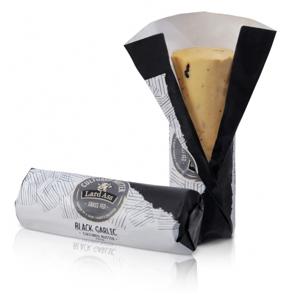 Lard Ass Cultured Butter Black Garlic 150g