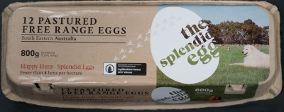 The Splendid Egg Free Range 800g