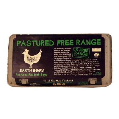 Earth Eggs Free Range 18 Pack 900g