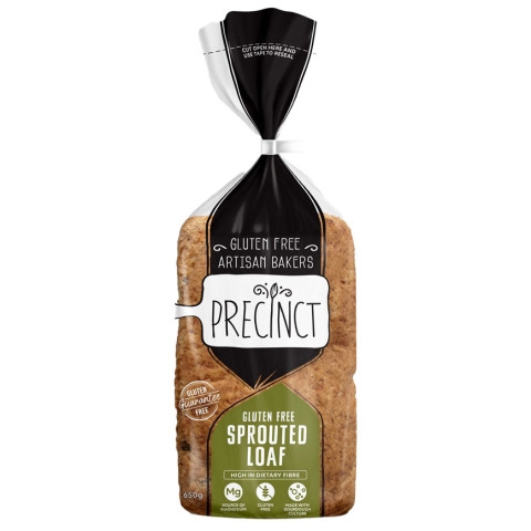 Gluten Free Precinct Frozen Sprouted Loaf 650g