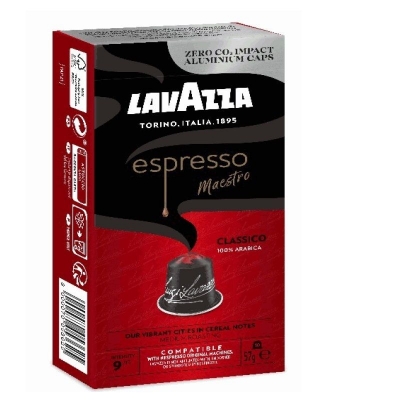 Lavazza Coffee Capsules Espresso Maestro Classico 10 Pack