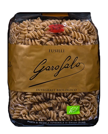 Garofalo Pasta Organic Wholemeal 5-63 Fusilli 500g