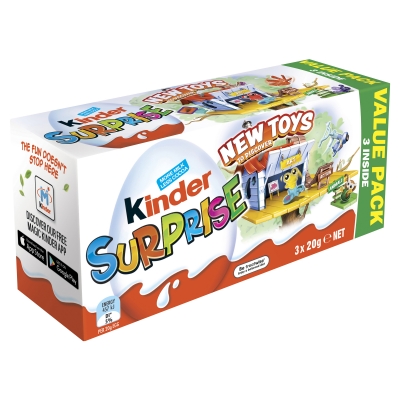 Kinder Surprise 3 Pack 60g