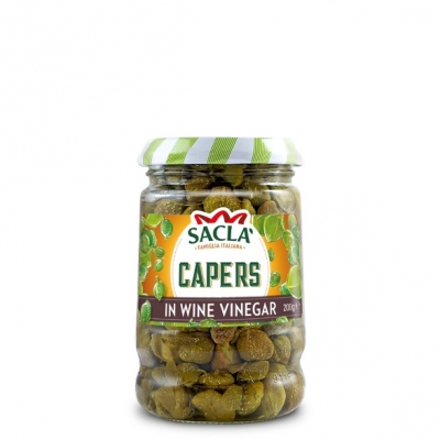 Sacla Acetelli Capers In Wine Vinegar 200g