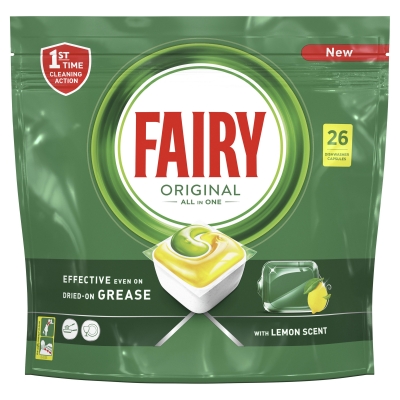 Fairy Dishwasher Tablets Original 26 Pack