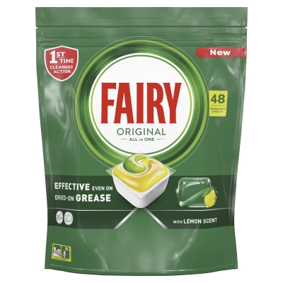 Fairy Dishwasher Tablets Original All In One 48 Pack