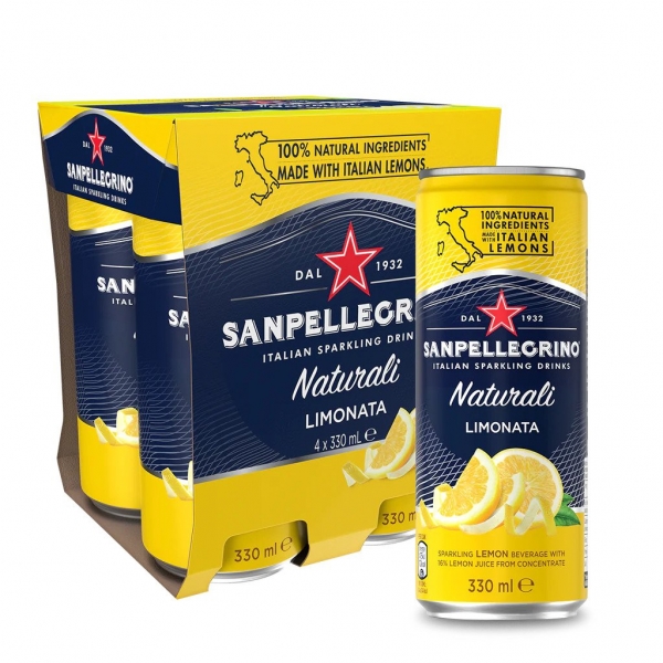 San Pellegrino Limonata 4 x 330ml
