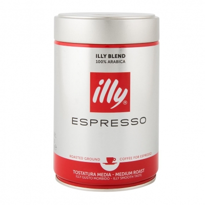 Illy Espresso Coffee Ground 250g