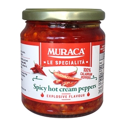 Muraca Spicy Hot Cream Peppers 280g