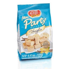 Lago Elledi Mini Party Wafers Vanilla 125g