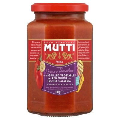 Mutti Gourmet Pasta Sauce Rossoro Tomatoes & Grilled Vegetables 400g