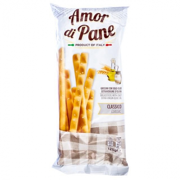 Amor di Pane Breadsticks Classic 125g