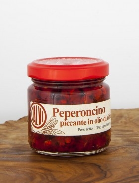 Calvi Chopped Hot Pepper In Oil 100g