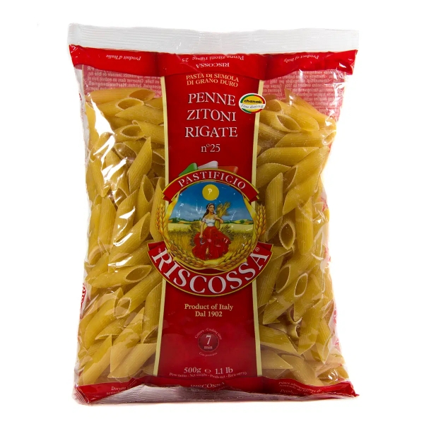 Riscossa Penne Zitoni Rigate 500g