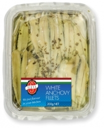 Siena Marinated White Anchovy Fillets 200g