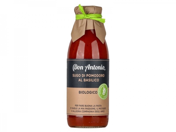 Don Antonio Organic Pasta Sauce Basil 500g