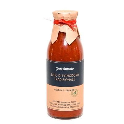 Don Antonio Organic Pasta Sauce Traditional Tomato 500g