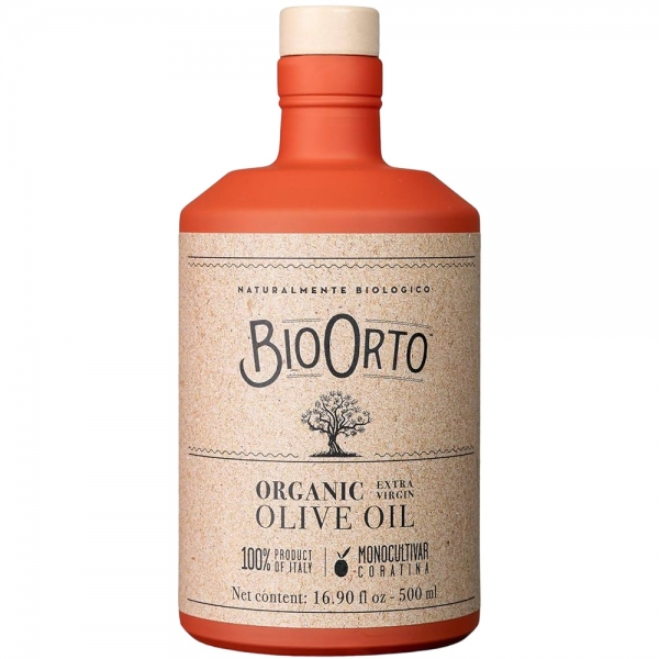 BioOrto Organic Extra Virgin Olive Oil Coratina 500ml
