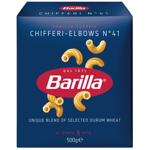Barilla Chifferi Elbows No 41 500g