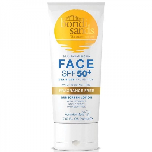Bondi Sands Face Sunscreen Lotion SPF 50+ 75ml