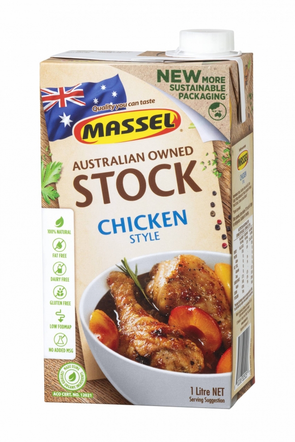 Massel Plant Based Liquid Stock Chicken Organic 1lt