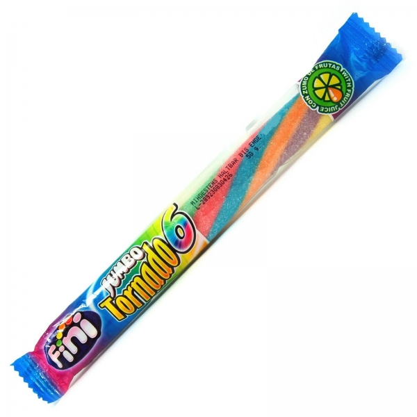 Fini Sour Jumbo Tornado Bars 50g