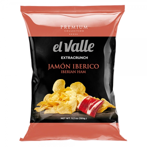 El Valle Chips Iberian Ham 150g