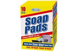 Homebright Steel Wool Soap Pads 10 Pack