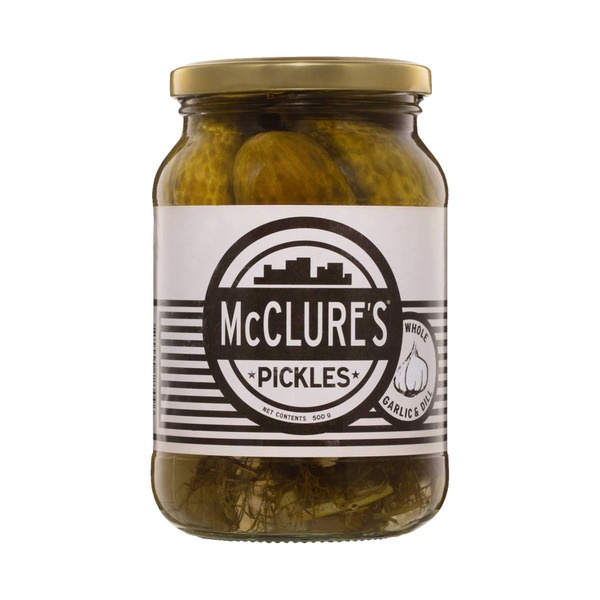 McClure's Garlic & Dill Whole Pickles 500g