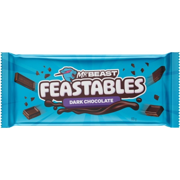 Mr Beast Feastables Dark Chocolate 60g
