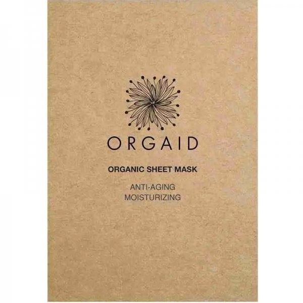 Orgaid Organic Sheet Face Mask Anti-Aging & Moisturising 24ml