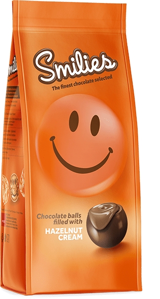 Smilies Hazelnut Cream Chocolate Bag 138g