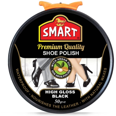 Smart Paste Shoe Polish High Gloss Black 50g