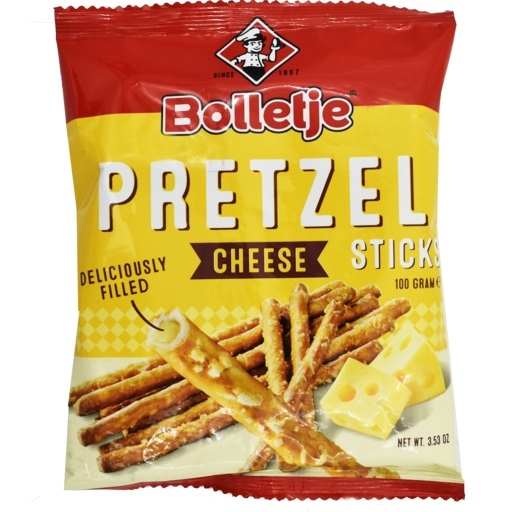 Bolletje Cheese Pretzel Sticks 100g
