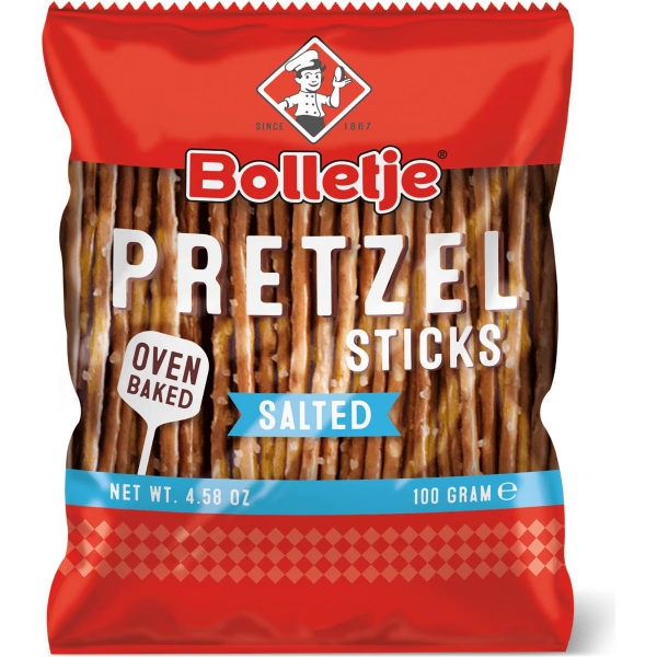 Bolletje Salted Pretzels Sticks 100g