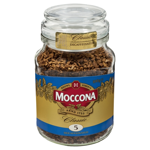 Moccona Coffee Freeze Dried Classic Decaffeinated 100g
