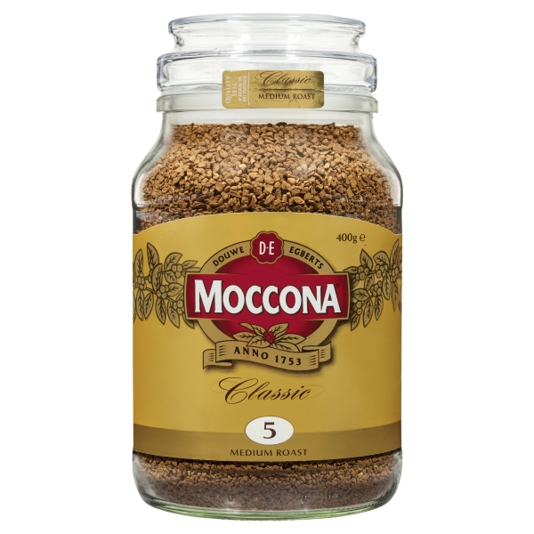 Moccona Coffee Freeze Dried Classic Medium Roast 400g