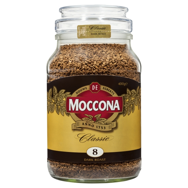 Moccona Coffee Freeze Dried Classic Dark Roast 400g