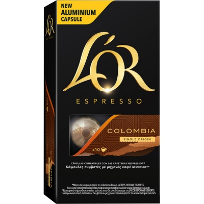 L'Or Espresso Capsules Colombia 10 Pack