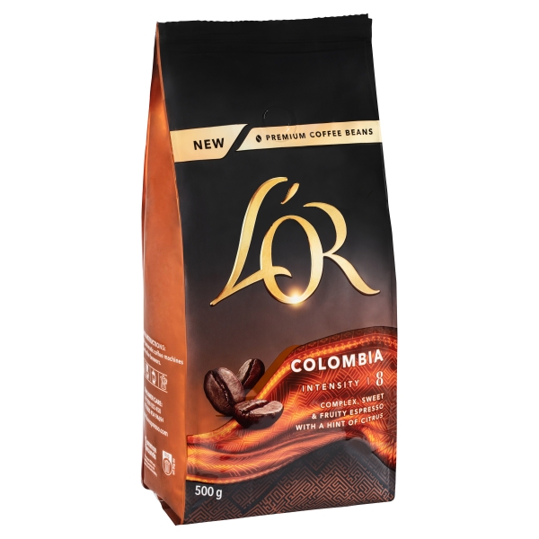 L'OR Espresso Colombia Coffee Beans 500g
