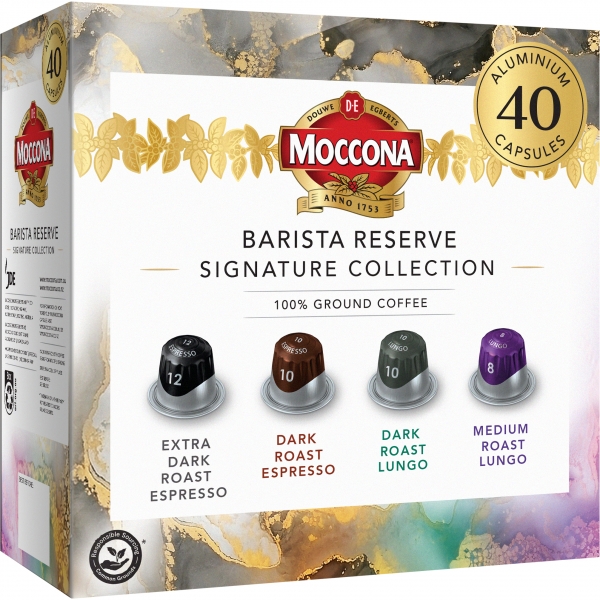 Moccona Coffee Capsules Signature Collection 40 Pack
