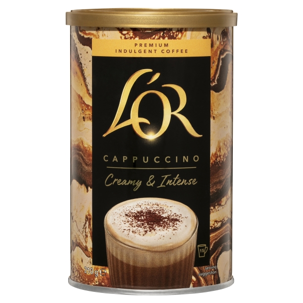 L'OR Instant Coffee Cappuccino 210g