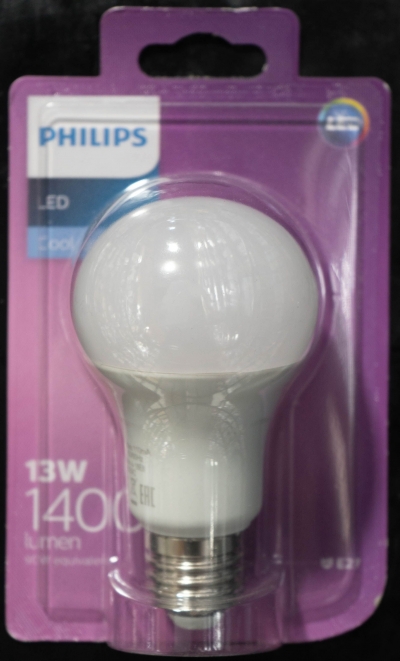 Philips LED Edison Screw Cool Daylight 13W 1 pack