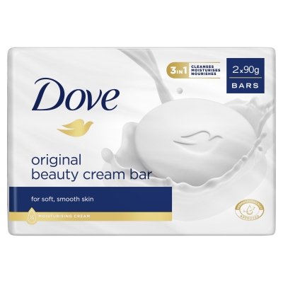 Dove Beauty Cream Bar Original 2 Pack 180g