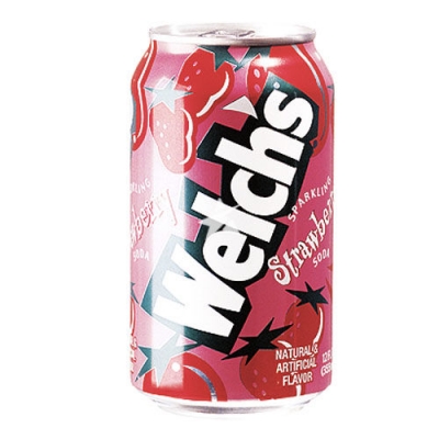 Welch's Sparkling Soda Strawberry 355ml