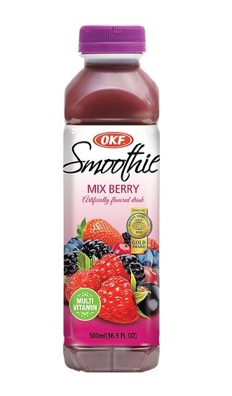 OKF Smoothie Drink Mix Berry 500ml