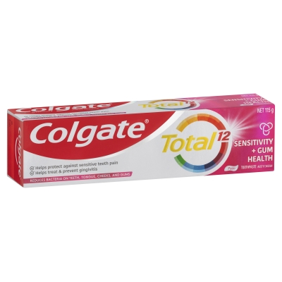 Colgate Toothpaste Total Sensitivity + Gum Health 115g