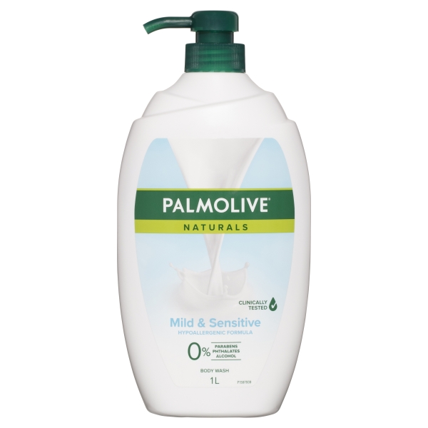 Palmolive Naturals Body Wash Mild & Sensitive 1lt